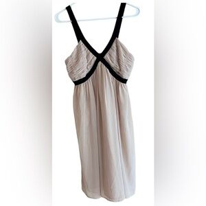 Women’s size 8 black and cream minidress sleeveless homecoming dance